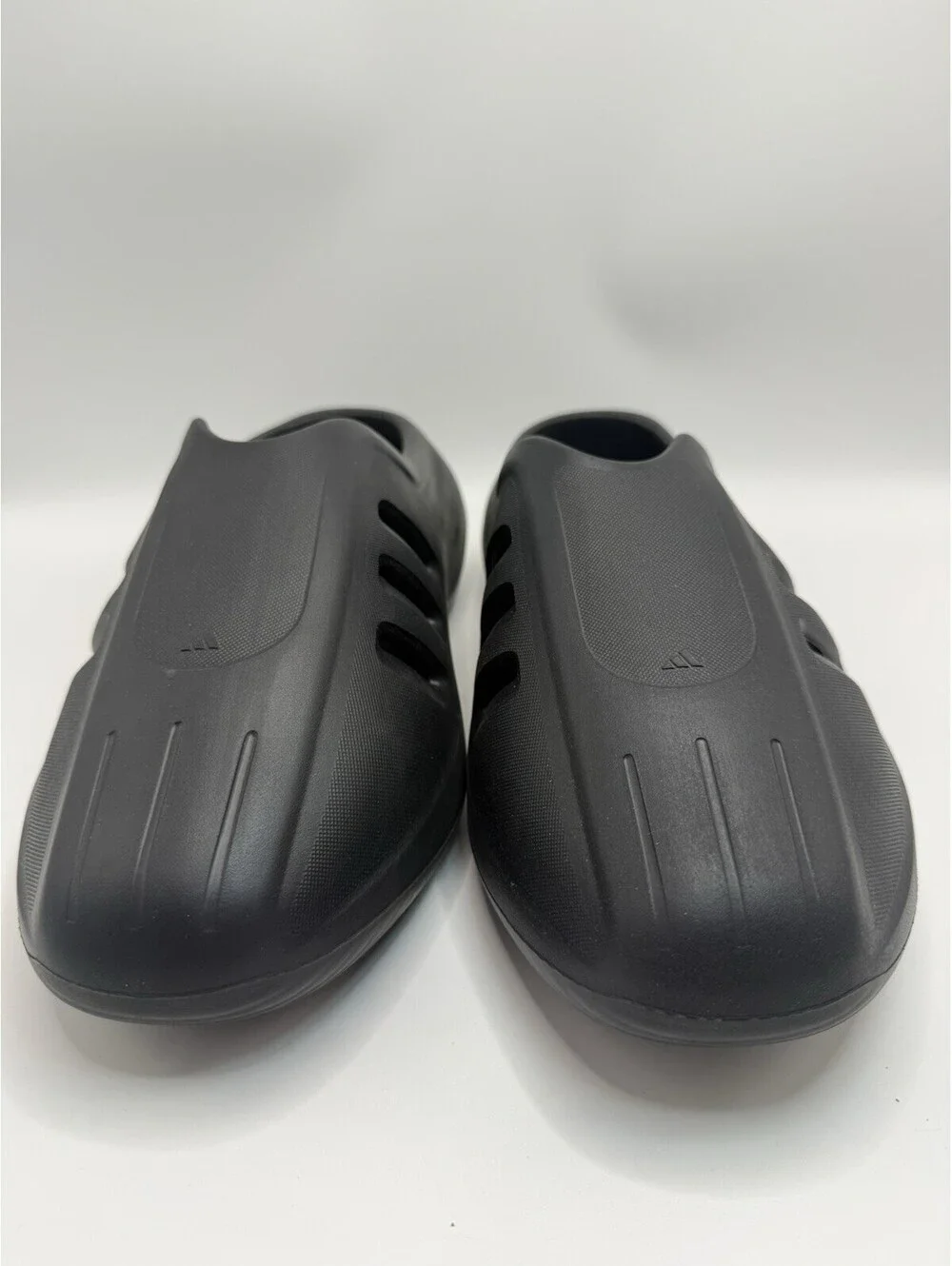 Adidas Adifom Iiinfinity Mule Clogs Slides Slip On Mens Size 9 Black JI0402 NWOB